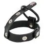 Holdream Cock Ring Silicone Penis Ring Penis Sleeve Leather For Men SM Bondage Set Kit Male Chastity Belt Device Sex Toys