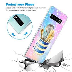 Kitchenware Clear Phone Shell Case Fit Samsung Galaxy S10 6.1-Inch Shock Absorbent