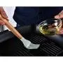 elegantstunning 11Pcs/Set Light Green Color Silicone Kitchenware Set with Wooden Handle 12.5x12.5x33.5cm