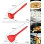 JunbosiKitchenware 12-Piece Non-Stick Cookware Silicone Kitchenware Set Cooking Shovel Spoon Tool Kitchenware