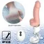 Remote Machine Automatic Massage with Heating & Hand Free Suction Cup Multispeed Telescopic Thrusting Hand Free Suction Cup Machine Ultra-Soft Silicone Stick Mén Beginners