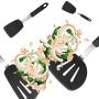 Silicone kitchenware Durable And Easy To Clean Food Grade Silicone Kitchen Utensils Set Of 3 Non-stick Cookware Cooking Utensils Set Can Be Safely Used For Any Type Of Food Very suitable as a gift for