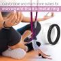 Rinfit Silicone Wedding Ring for Men and Women - 4 or 6 Rings Set - Unique Mix Collections (Infinity/Thin & Stackable) - Designed Rubber Wedding Bands