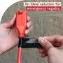 XFasten Silicone Self Fusing Tape 1-Inch x 36-Foot (Black) Silicone Repair Tape