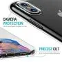 iPhone Xs Max Case, Soft TPU Slim-Fit Flexible Ultra-Thin Clear Case, Full-Body Rugged Bumper Print Arowana Case for iPhone Xs Max, Transparent