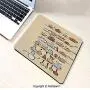 Mouse Pads Kitchenware and Utensils Appliances Ornaments Spice Rack Vintage Retro Style Design for Home(W7.8xL9.45)