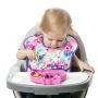 Bumkins Silicone Grip Dish, Suction Plate, Divided Plate, Baby Toddler Plate, BPA Free, Microwave Dishwasher Safe ? Unicorn