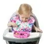 Bumkins Silicone Grip Dish, Suction Plate, Divided Plate, Baby Toddler Plate, BPA Free, Microwave Dishwasher Safe ? Unicorn