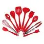 10PCS/SETDurable Silicone Non-Stick Kitchenware Heat Resistant Kitchen Cooking Utensils Baking Tool Cooking Tool Sets