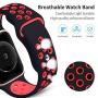Bravely klimbing Compatible with Apple Watch Band 44mm 42mm 40mm 38mm, Soft Silicone iWatch Bands Replacement Sport Bands for iWatch Series 5 4 3 2 1 for Men and Women S/M M/L
