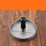 Buedvo Hamburger Press Aluminum Burger Press, Heavy Duty Non-Stick Hamburger Patty Maker, Perfect Hamburger Mold Ideal for BBQ,Essential Kitchen & Grilling Accessories