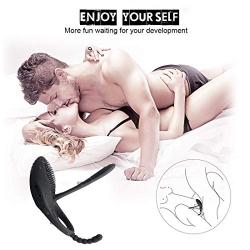 SANNUY Funny Toys Massage Adult Mens Rings - Exercise Bands - Premium Quality Silicone Relax Massage Wand