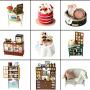 CUTEBEE Dollhouse Miniature with Furniture, DIY Dollhouse Kit Plus Dust Proof and Music Movement, 1:24 Scale Creative Room Idea