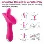 Tight Design Womens Tongue Electric Toys - 10 Frequency Rolling Tongue Mouth Simulate GSpotter Licking Massage Toys Silicone Toy