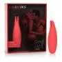 CalExotics Red Hot Flare - 10-Function Waterproof Vibrator ? Rechargeable Silicone Compact Teaser Vibe ? Adult Sex Massager for Couples - Red