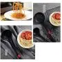 Kitchenware Utensils Set 5 Piece Silicone Nylon Heat Resistant Non-Stick Cooking Professional Spoon shovel Tools Black