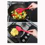 Kitchenware Utensils Set 5 Piece Premium Silicone Heat Resistant Non-Stick Kitchen Baking Professional Tools Red