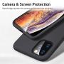 ESR Yippee Color Soft Case for iPhone 11 Pro, Liquid Silicone Rubber Case Cover [Comfortable Grip] [Screen & Camera Protection] [Velvety-Soft Lining] [Shock-Absorbing] for iPhone 11 Pro, Black