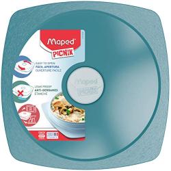 Maped Picnik Concept Adult Leakproof Lunch Plate, One Size, Eucalyptus Green (870204)