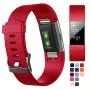 Hanlesi Bands Compatible with Fitbit Charge 2, Soft Silicone Breathable Fashion Sport Strap for Fit bit Charge2 Replacement Original Accessory
