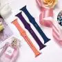Zekapu Sport Band Compatible for Apple Watch 38mm 42mm 40mm 44mm, Soft Silicone Narrow Slim Sport Replacement Wristband for iWatch Series 5, Series 4, Series 3, Series 2, Series 1 Women