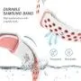 Valband Compatible Samsung Galaxy Watch (42mm) Band/Galaxy Watch Active (40mm) Bands, Soft Silicone 20mm Watch Band Replacement Sport Strap Wristband for Women Men