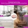 Whtao 11.41 inch Realistic Massager Toys Lifelike Silicone-D?ld? with Suction Cup for Women Whtao