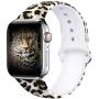 EXCHAR Compatible with Apple Watch Band 40mm 38mm 44mm 42mm Fadeless Pattern Printed Floral Bands Silicone Replacement Band for iWatch Series 5 Series 4/3/2/1 for Women Men