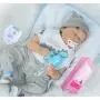 NPKDOLL Realistic Reborn Baby Dolls Boy Soft Vinyl Silicone Sleeping Baby Doll 22 Inches Weighted Baby Reborn Dolls Handmade Real Baby Doll Alive Eyes Closed