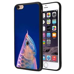 iPhone 6s 6 Case, Arowana Shock-Absorption TPU Rubber Bumper iPhone 6s 6 Case, Ultra Thin Slim Protective Cover for iPhone 6s 6-Black