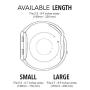 Compatible for Fitbit Versa | Soft Silicone Replacement Sport Band for Versa 2/Versa Lite/Versa 1/SE