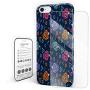 Cases Cover for iPhone 6, iPhone 6s, Slim Fit Hard Plastic Shell Full Protective Anti-Scratch Resistant Cover for iPhone 6 / iPhone 6s 4.7" Flower with Geometric Design