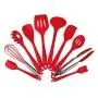 Non-Stick Shovel Colander Spoon Egg Beater Kitchenware Set Silicone Kitchenware Set 10 Kitchen Tools