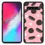 Samsung Galaxy S10 5G Case,Flexible Soft TPU Cover Shell,Slim Silicone Black Rubber Non-Slip Durable Design Protective Phone Case for Samsung Galaxy S10 5G -Biscuits