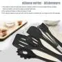 Grateshop1 10PCS Silicone Kitchenware Non-Stick Pan Heat Resistant Kitchen Utensils Set Kit