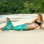 Fin Fun Mermaid Tails for Swimming with Monofin - Kids and Adult Sizes - Limited Edition