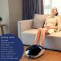 FILIO Moxibustion Foot Massager, Moxibustion with Heat Shiatsu Foot Massage Helps Improve Blood Circulation and Ensure Sleep Quality
