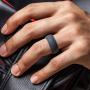 Saco Band Silicone Rings Men - 7 Rings / 1 Ring Rubber Wedding Bands