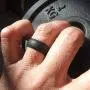 LOGA Silicone Wedding Rings Men Affordable Silicone Rubber Band | Set 10 Pack: Camo Black Metal Look Silver Gold Grey Light Grey Deep Blue White Size