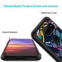 LG V30 ThinQ Case,Flexible Soft TPU Cover Shell,Slim Silicone Black Rubber Non-Slip Durable Design Protective Phone Case for LG V30 ThinQ -Butterfly