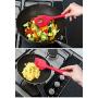 QKa 10pcs Kitchen Utensil Set, 100% Grade Silicone ? BPA Free ? Non-Scratch ? Heat Resistant Silicone Kitchenware, Non-Stick Kitchen Baking Tools 10 Sets