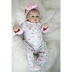 OtardDolls Reborn Doll 22" Reborn Baby Doll Lifelike Soft Vinyl Doll Children Gifts (Snowflake Girl)