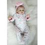 OtardDolls Reborn Doll 22" Reborn Baby Doll Lifelike Soft Vinyl Doll Children Gifts (Snowflake Girl)