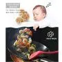 Kitchen Utensils Silicone Heat Resistant Cooking Utensil Non-Stick Set 10 Piece Cooking Set Kitchen Tools Turner, Whisk, Spoon,Brush,spatula, Ladle Slotted turner Tongs Pasta Fork(Black)