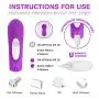 Remote Vibration Powerful Vibrating Egg Vibrant Toy Massage,9-Frequency Remote Vibration Vibrate Silicone Ball with USB Rechargeable Massage for Muscle Relax