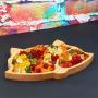 Wooden Kids Appetizer Plate | Toddler, Baby Feeding Bowl | Child Meal