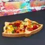 Wooden Kids Appetizer Plate | Toddler, Baby Feeding Bowl | Child Meal