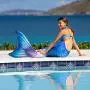 Fin Fun Mermaid Tails for Swimming with Monofin - Kids and Adult Sizes - Limited Edition