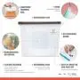 Homelux Theory Reusable Silicone Food Storage Bags | Sandwich, Sous Vide, Liquid, Snack, Lunch, Fruit, Freezer Airtight Seal | BEST for preserving and cooking | (2 Large + 2 Medium)