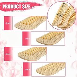 8 Pairs Silicone Heel Grips Heel Care Protector Grips Liners Loose Shoes Cushion Self-Adhesive Foot Prevent Rubbing/ Blisters/ Slip Out Heel Cushions, 4 Sizes (Yellow, Black)